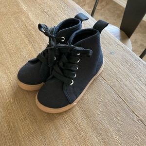 Unisex Toddler Black Shoes